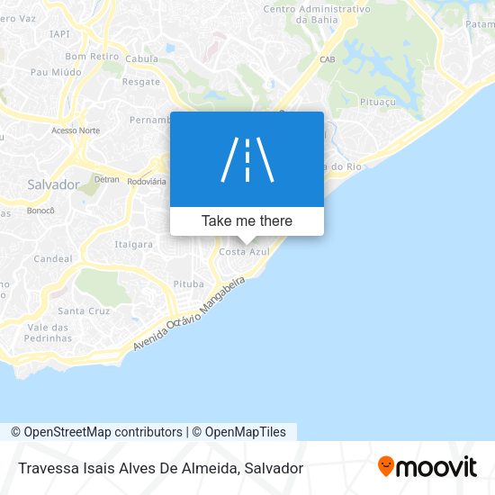 Travessa Isais Alves De Almeida map