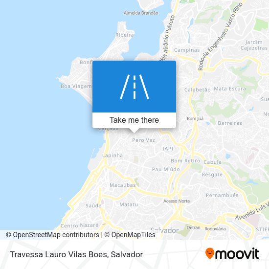 Travessa Lauro Vilas Boes map