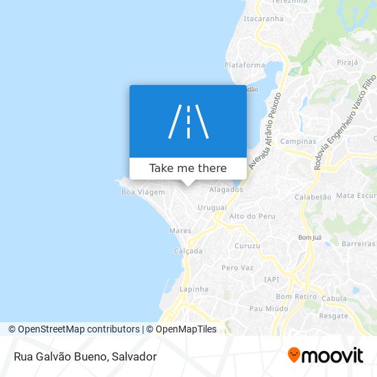 Rua Galvão Bueno map