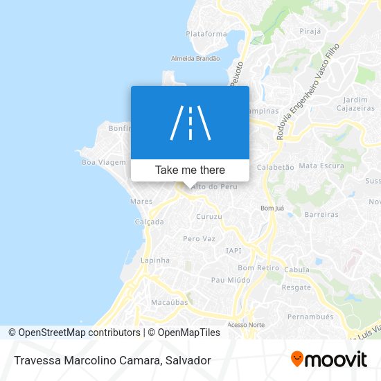 Travessa Marcolino Camara map