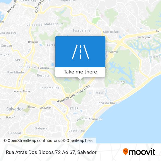 Mapa Rua Atras Dos Blocos 72 Ao 67