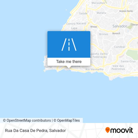 Rua Da Casa De Pedra map