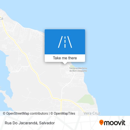 Rua Do Jacarandá map
