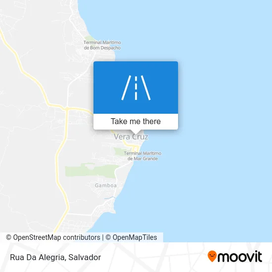 Rua Da Alegria map