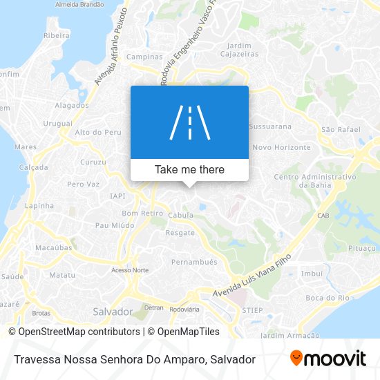 Travessa Nossa Senhora Do Amparo map