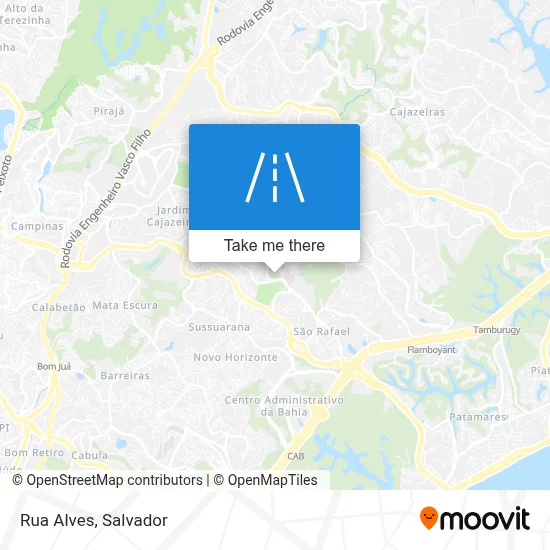 Rua Alves map