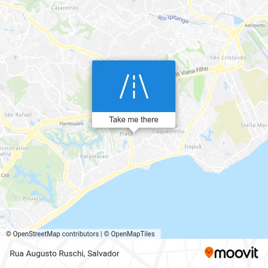 Rua Augusto Ruschi map