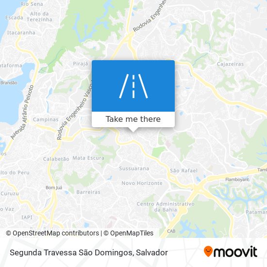 Segunda Travessa São Domingos map