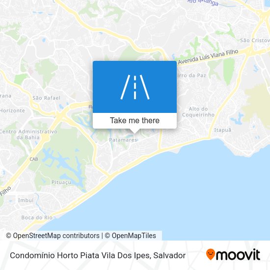 Condomínio Horto Piata Vila Dos Ipes map