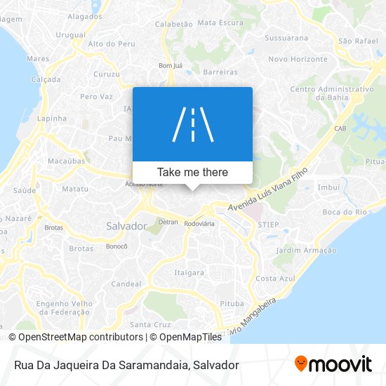 Mapa Rua Da Jaqueira Da Saramandaia