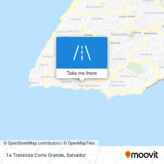 1a Travessa Corte Grande map