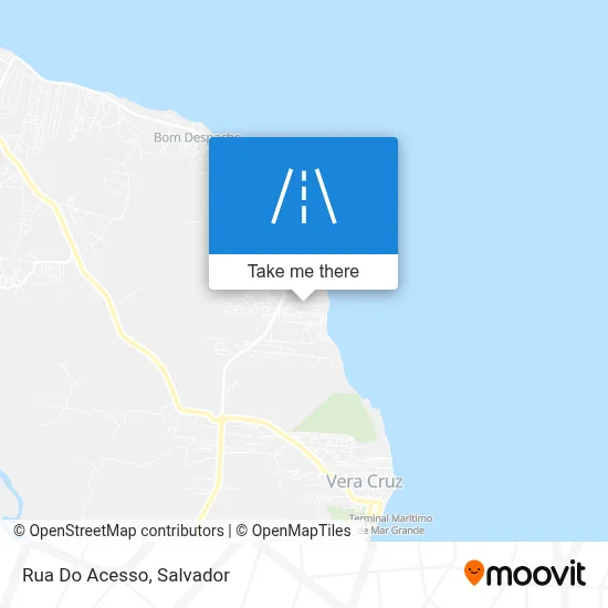 Rua Do Acesso map