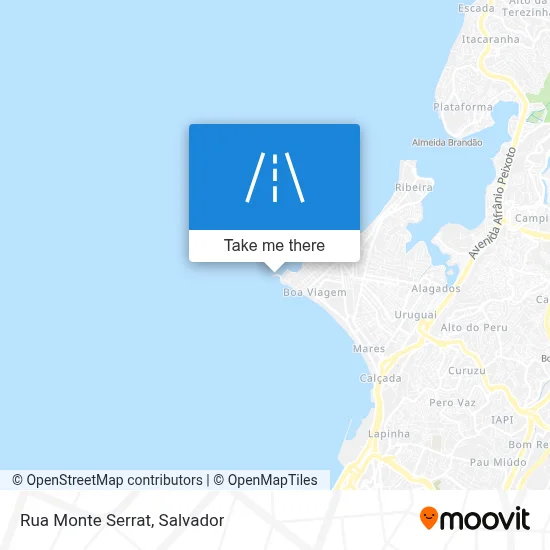 Rua Monte Serrat map