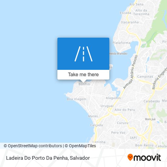 Ladeira Do Porto Da Penha map