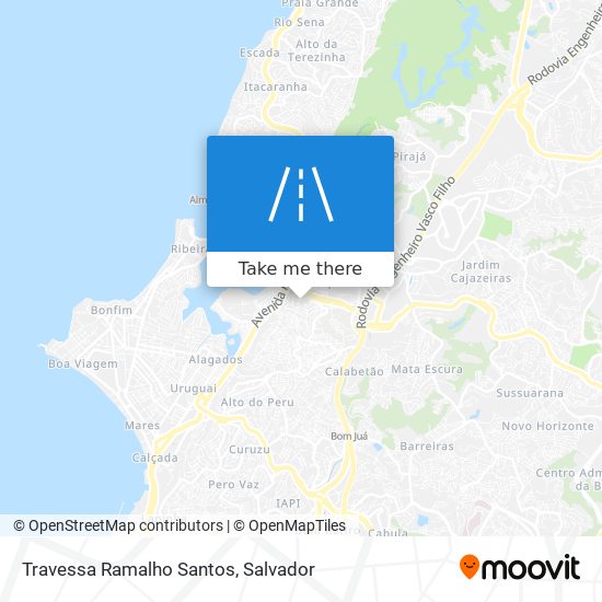 Travessa Ramalho Santos map