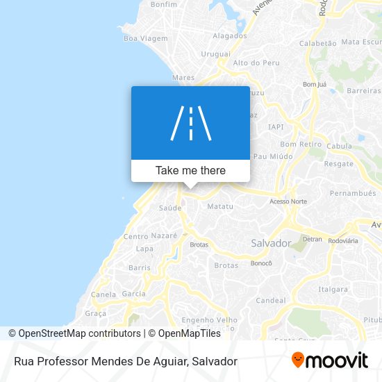 Rua Professor Mendes De Aguiar map