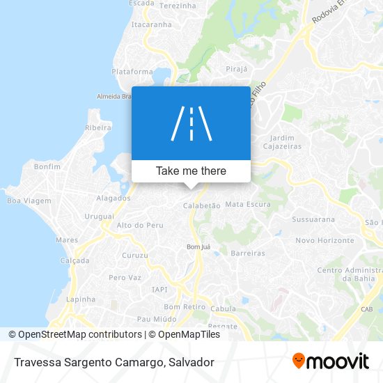 Travessa Sargento Camargo map