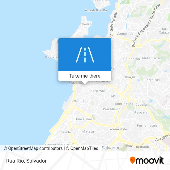 Rua Rio map