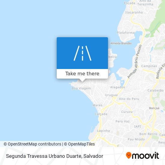 Segunda Travessa Urbano Duarte map