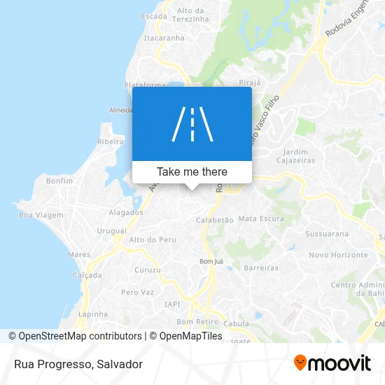 Rua Progresso map