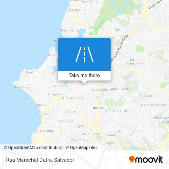 Rua Marechal Dutra map