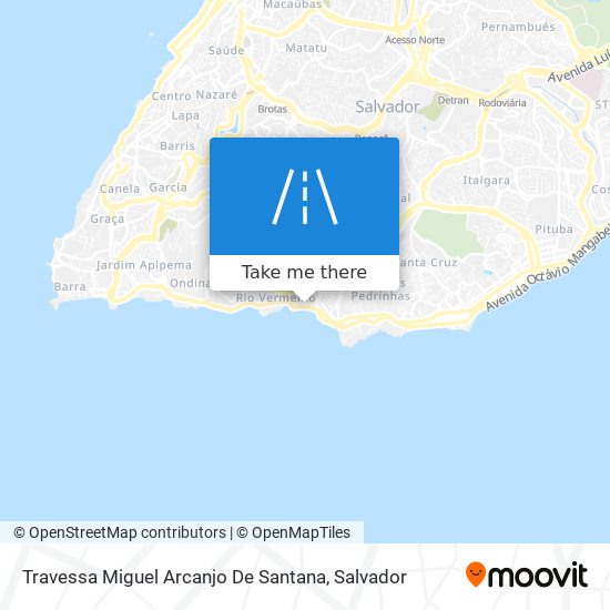 Mapa Travessa Miguel Arcanjo De Santana