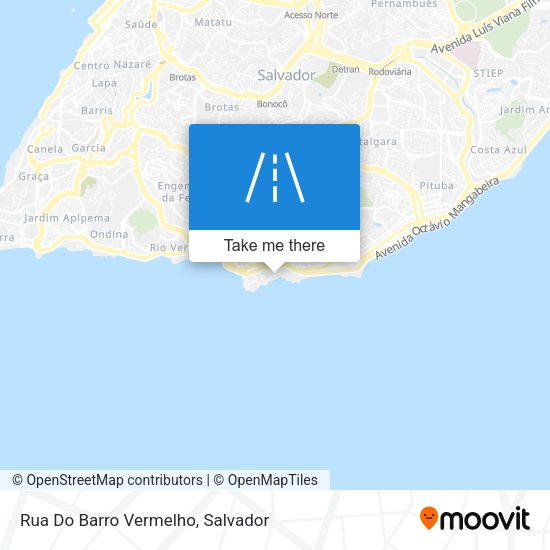 Rua Do Barro Vermelho map