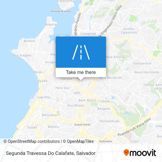 Segunda Travessa Do Calafate map