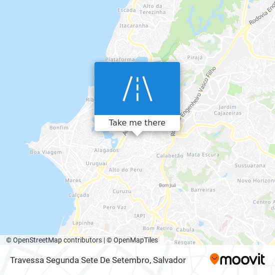 Travessa Segunda Sete De Setembro map