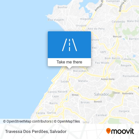 Travessa Dos Perdões map