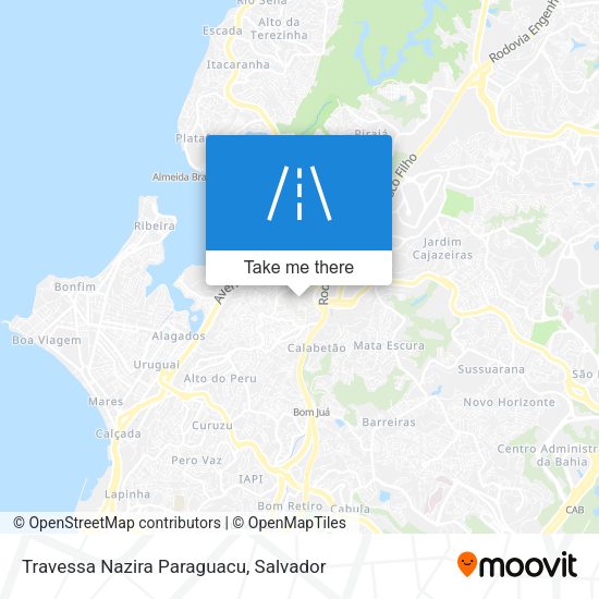 Travessa Nazira Paraguacu map