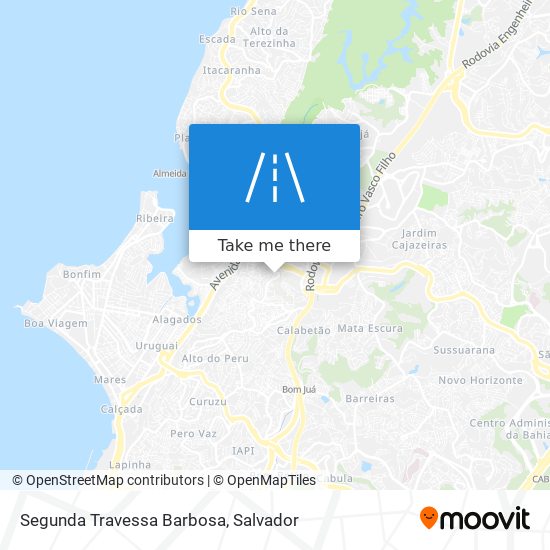 Segunda Travessa Barbosa map