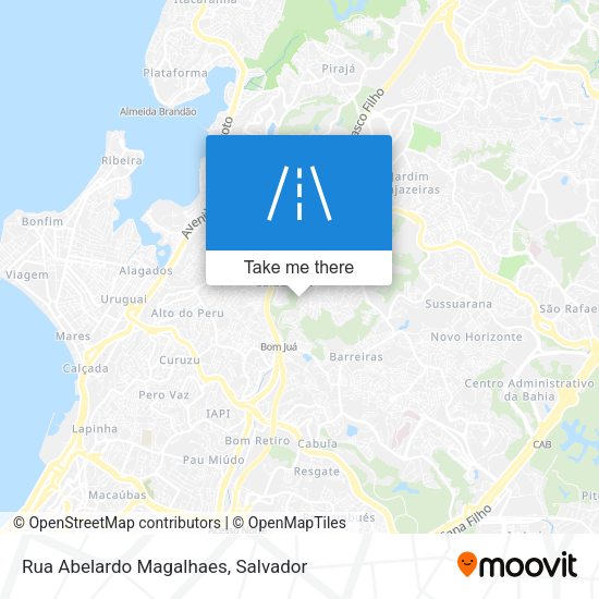 Rua Abelardo Magalhaes map