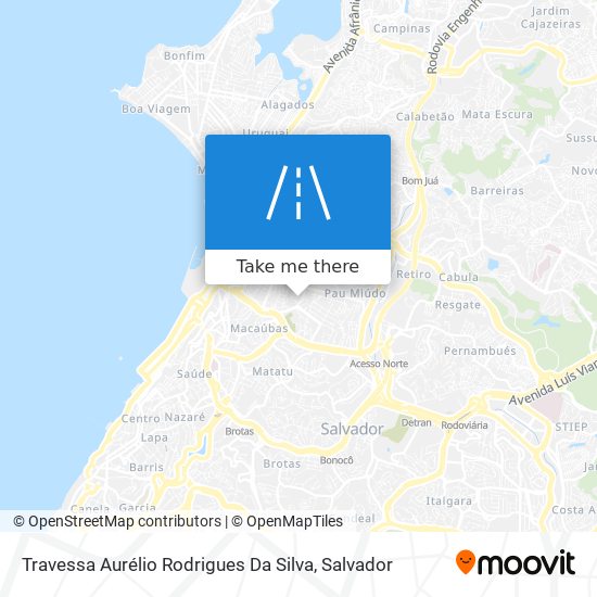 Travessa Aurélio Rodrigues Da Silva map