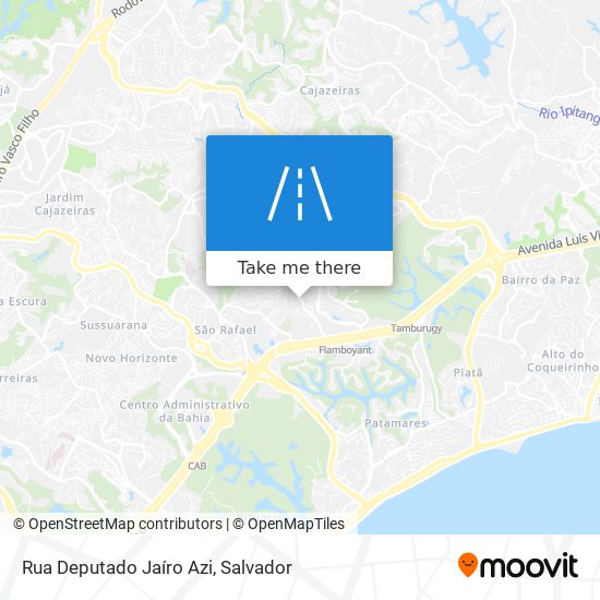 Rua Deputado Jaíro Azi map