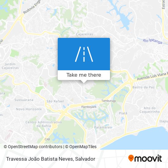 Travessa João Batista Neves map