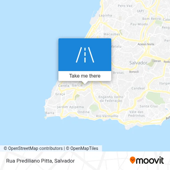 Rua Prediliano Pitta map