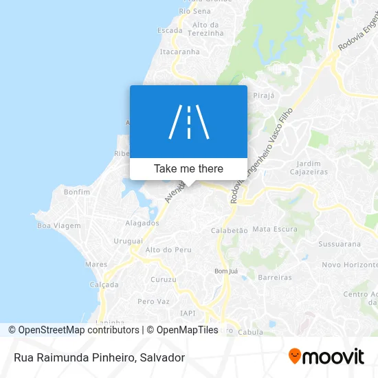 Rua Raimunda Pinheiro map