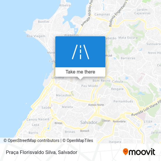 Praça Florisvaldo Silva map