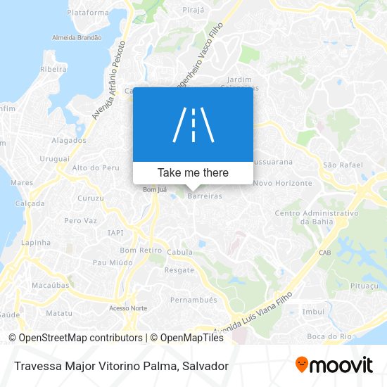 Travessa Major Vitorino Palma map