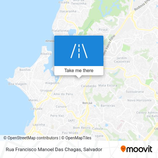 Rua Francisco Manoel Das Chagas map