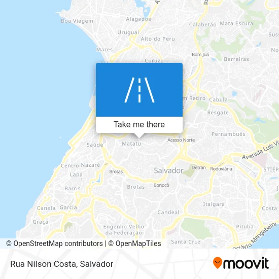 Rua Nilson Costa map