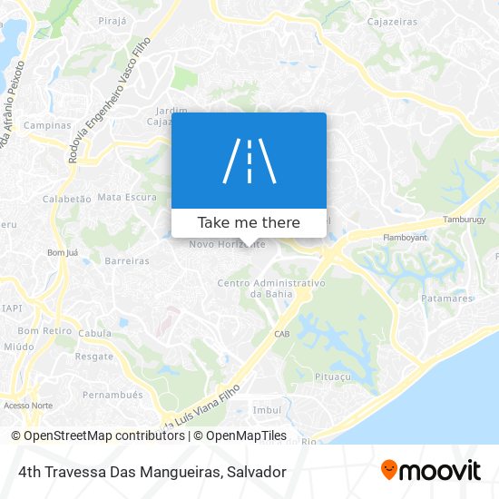 Mapa 4th Travessa Das Mangueiras