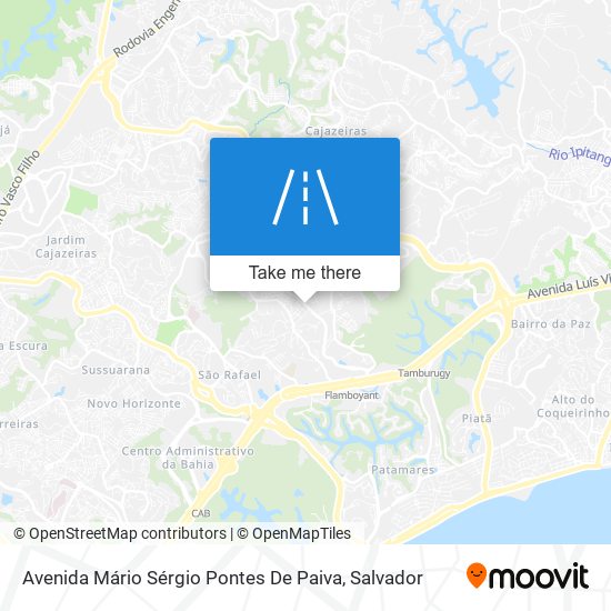 Avenida Mário Sérgio Pontes De Paiva map