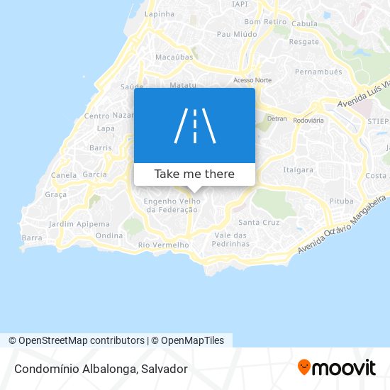 Mapa Condomínio Albalonga