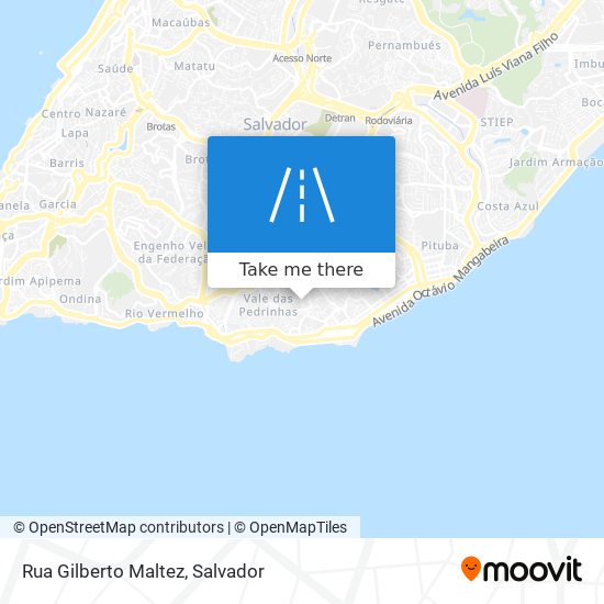 Rua Gilberto Maltez map