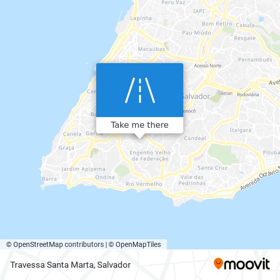 Travessa Santa Marta map