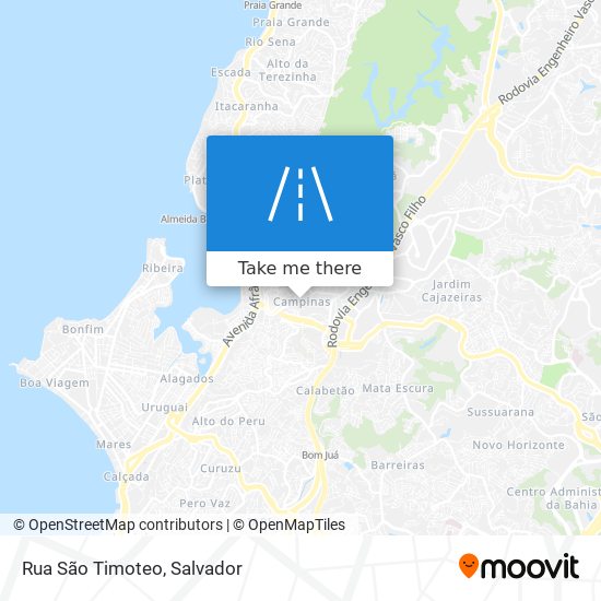 Rua São Timoteo map