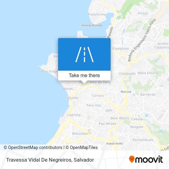 Travessa Vidal De Negreiros map