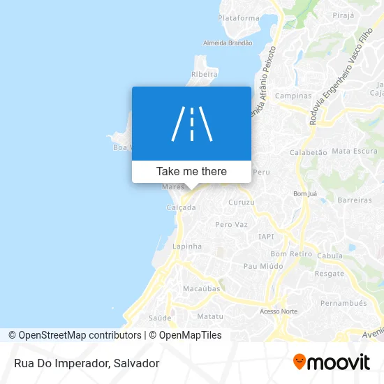 Rua Do Imperador map